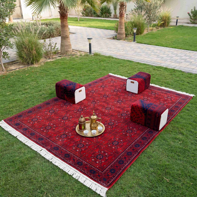 عرض السجاد الكبير + 3 مراكي مجانا  - نجدية - 200*300 - اردبيل