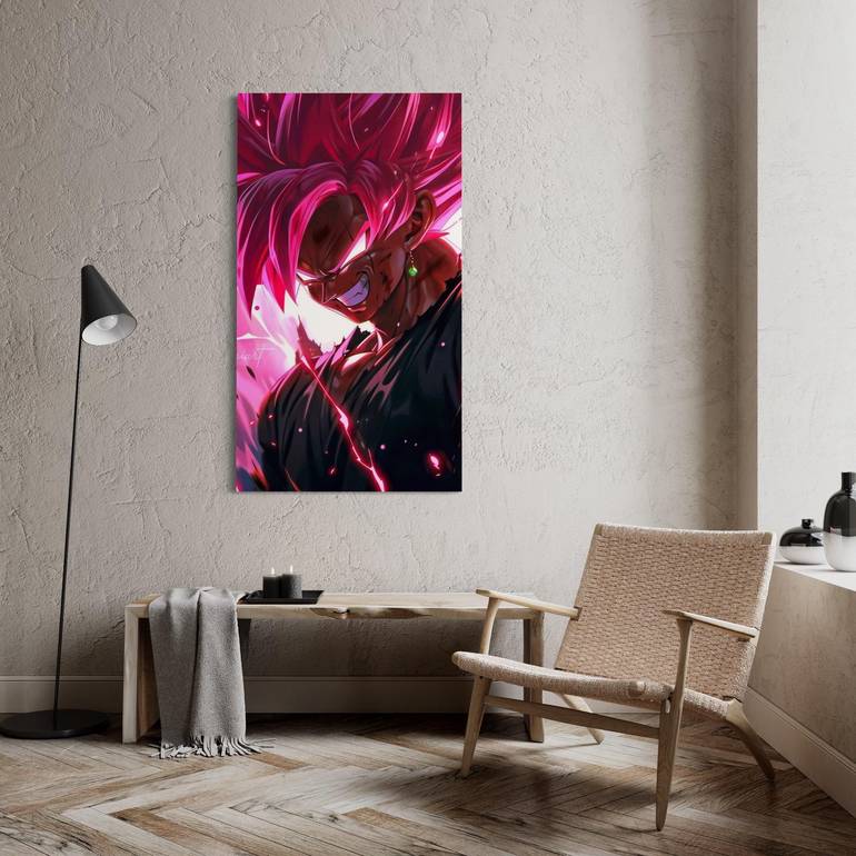 لوحه جداريه انمي بتصميم عصري