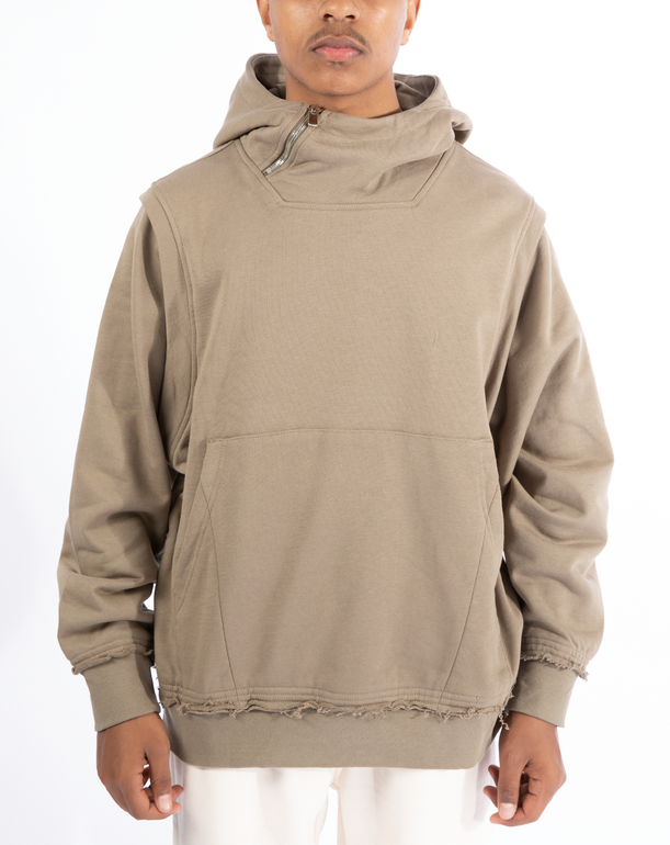 V RO - Hoodie Khaki