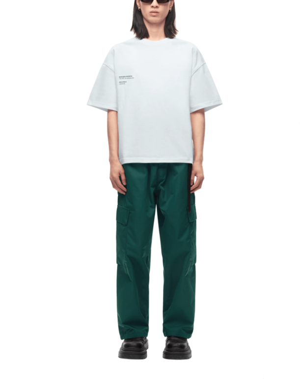About blank - Research t-shirt white/epsom green