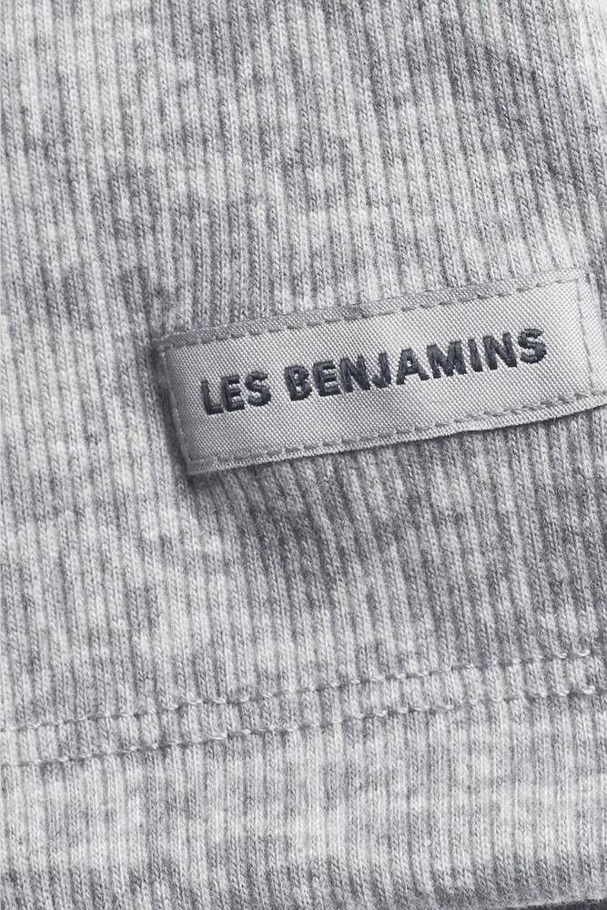 فستان 401 - رمادي سجاد فني - Les Benjamins - تركي أصلي