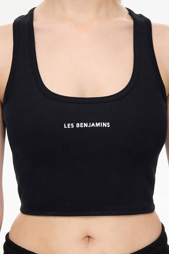 تانك توب 307 - أسود - نسائي - Les Benjamins - تركي أصلي