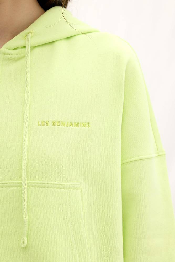 هودي بسحاب - أخضر أنديز - نسائي - Les Benjamins - تركي أصلي