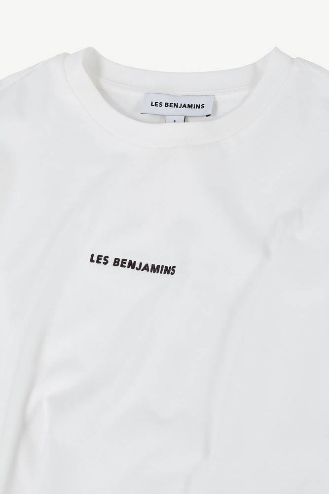 تي شيرت بأكمام قصيرة 306 - أبيض - نسائي - Les Benjamins - تركي أصلي