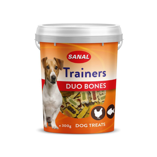 Sanal Trainers Duo Bones Chicken & Fish for Dogs 300g