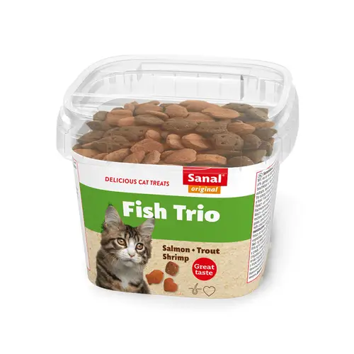 سنال فيش تريو سالمون تروت وجمبري - 75g