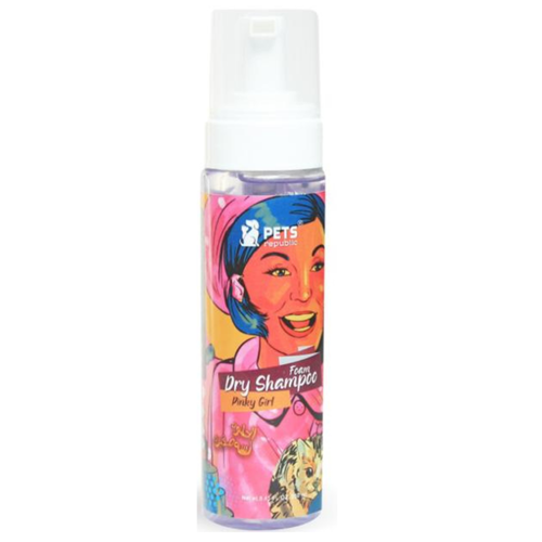 شامبو جاف فوم للشعر برائحة Pinky Girl للحيوانات الأليفة -250ml