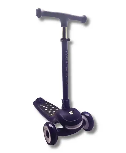 سكوتر Tinywheel ثلاثي العجلات مضيء - أزرق من 3 الي 8 سنوات