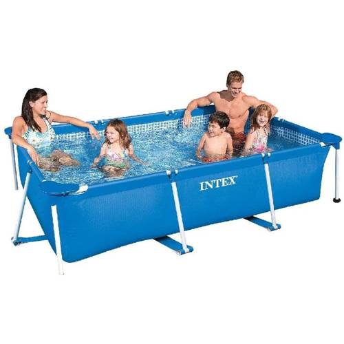 مسبح انتكس عمدان Rectangular Mini Frame Pool 220x150x60 cm