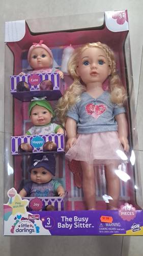 Baby Maziuna The Busy Baby Sitter 18 & 8inch