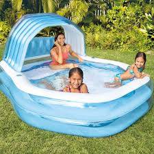 انتكس مسبح عائلي Intex Swim Center Family 229 x 191 x 135 cm