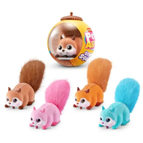 مجسم حيوان السنجاب البلوطي من Pets Alive