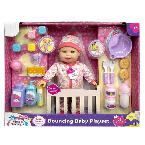 Baby Maziuna Bouncing Baby Playset 12inch