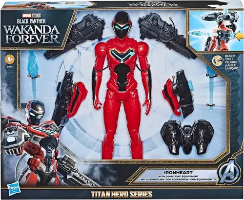 Marvel Studios' Black Panther Wakanda Forever Ironheart with Gear 12 inch Figure