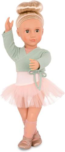 Our Generation – 18-inch Doll – Viola - Blonde Hair & Brown Eyes – Balerina – Pretend Play – Toys for Kids Ages 3 and Up