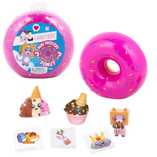 صندوق المفأجات لانكي بوكس LANKY BOX MINI MYSTERY DONUT