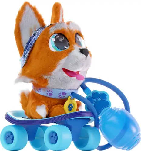 Sprint Mini - Air Pump Leash Handle - With Pop-Up Ears - Superstable Skate - Orange Color - Try Me Open Box