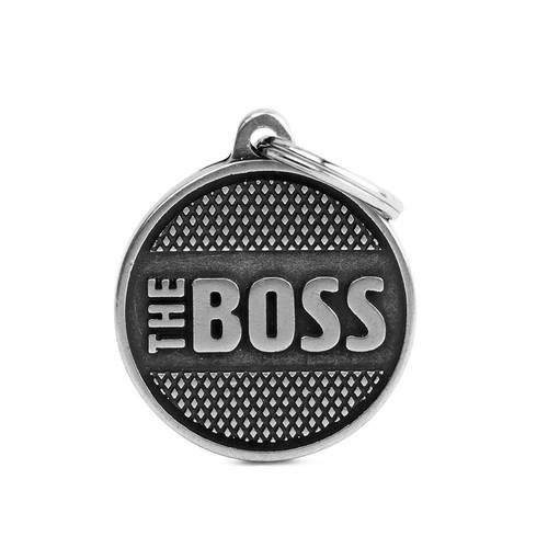 قلادة ماي فاملي The Boss للكلاب