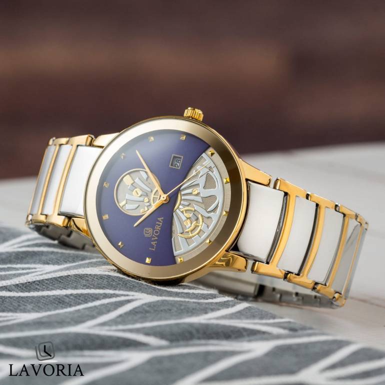 ساعة من لافوريا بتصميم كلاسيكي بلمسة عصرية L090005