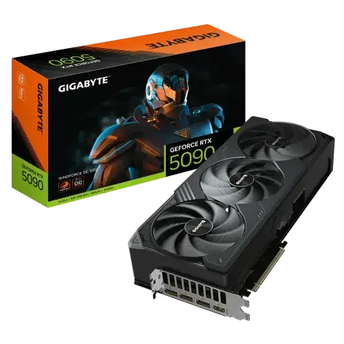 GIGABYTE RTX 5090 WINDFORCE OC 32G كرت شاشة