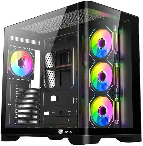 ASA VANGUARD 7FAN صندوق كمبيوتر