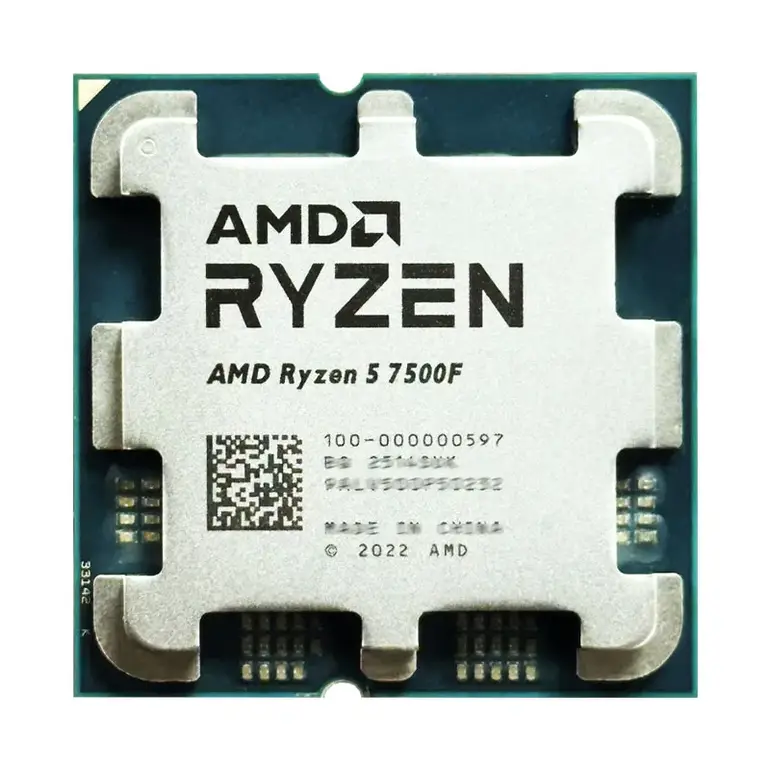 معالج AMD Ryzen 5 7500F 6-Core 12-Thread AM5