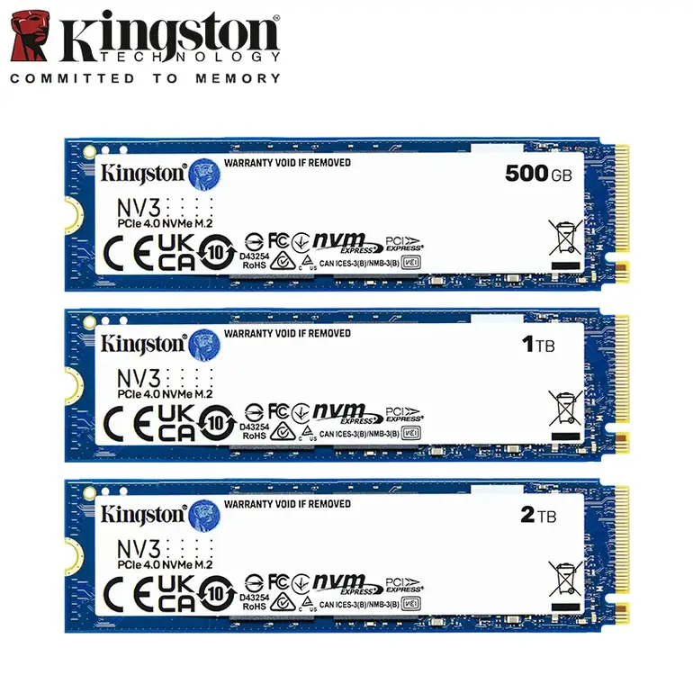 Kingston NV3 M.2 2280 NVMe SSD PCIe 4.0