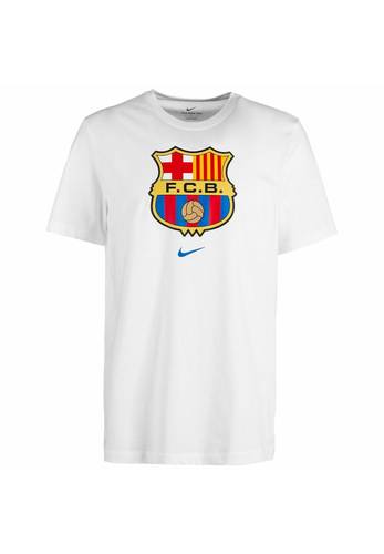تيشيرت لفريق برشلونة بطبعة شعار النادي FCB.