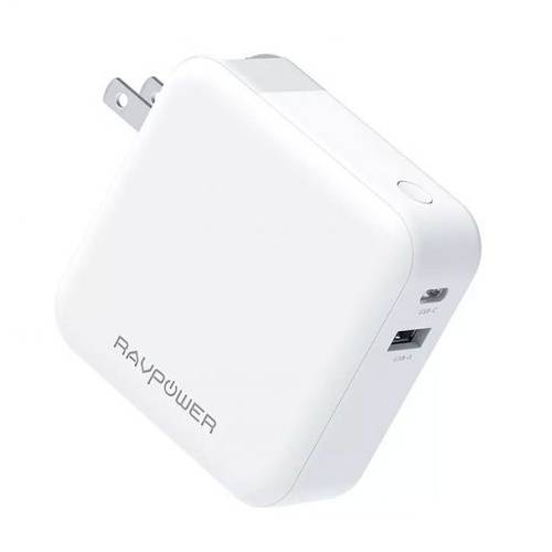 RAVPOWER Wall Charger & Portable 5000mAh 2-in-1 RP-PB101
