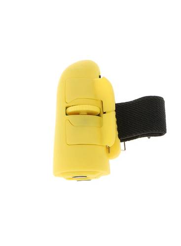 خواتم إصبع ماوس USB صغير للكمبيوتر أصفر