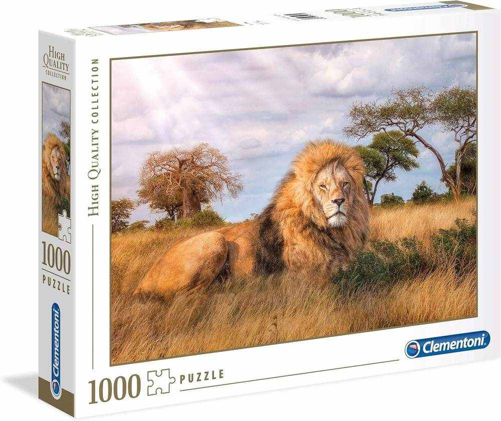 Clementoni Lion Puzzle 1000 Pieces -39479