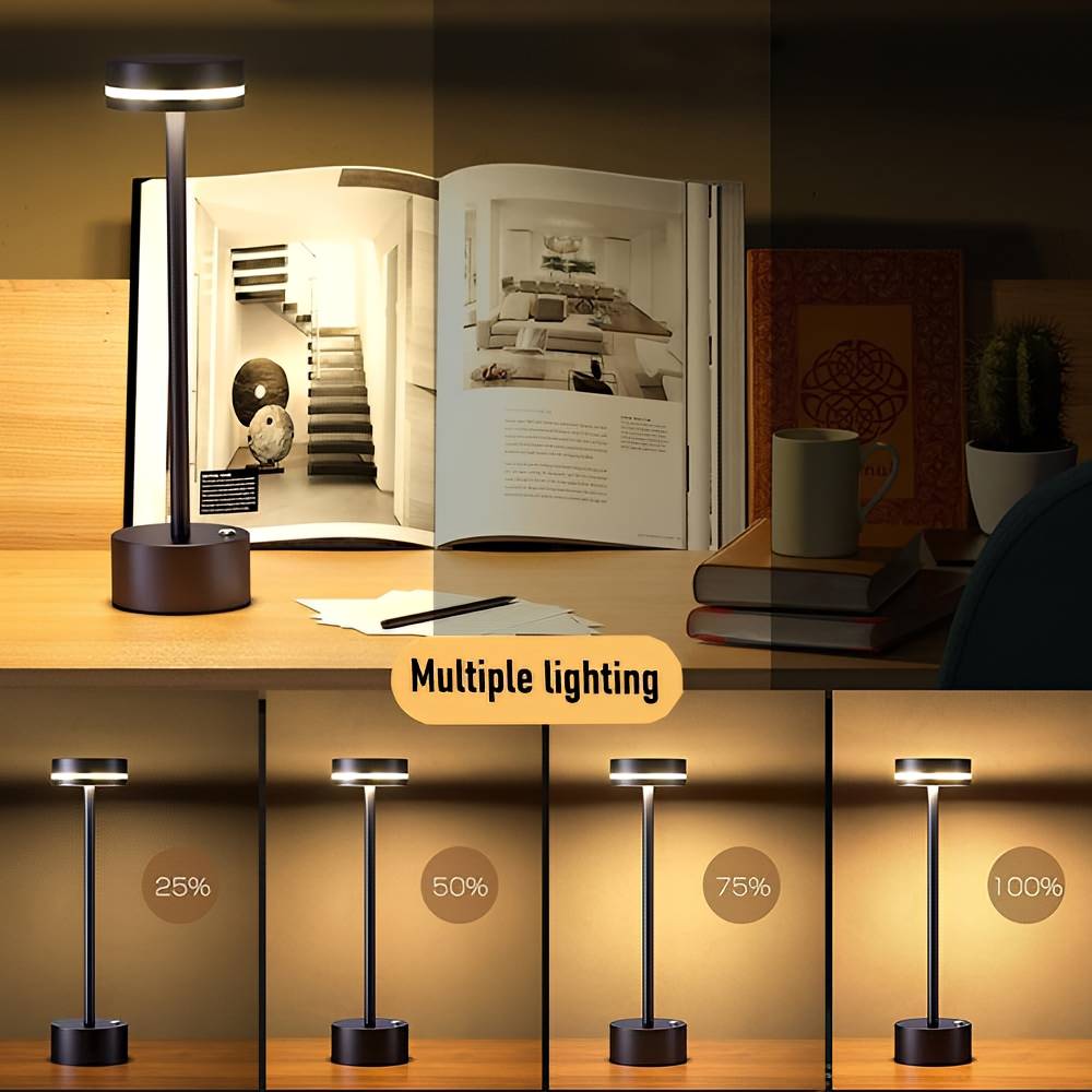 مصباح طاولة LED لاسلكي