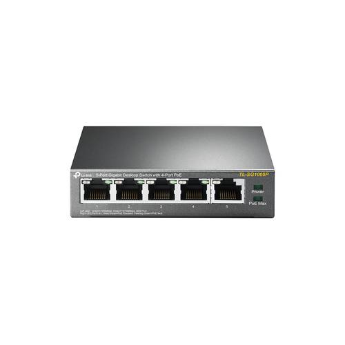 تى بي لينك سويتش  5 منافذ و منافذ POE عددهم 4 | Tp LinkTL-SG1005P