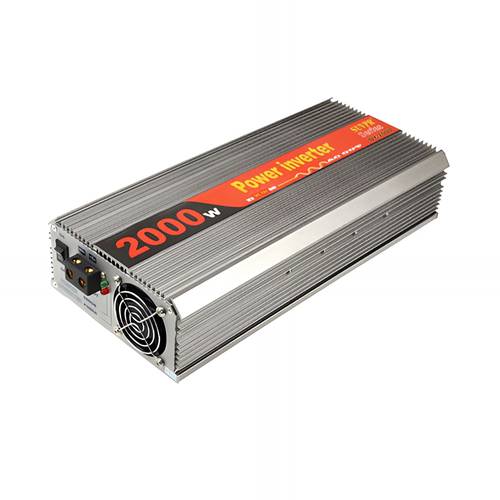 2000W Car Power Inverter with Full Charger - Silver