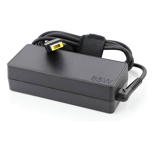 لينوفو شاحن لابتوب 20 فولت 3.25 أمبير 65 واط بمنفذ USB PIN - أسود