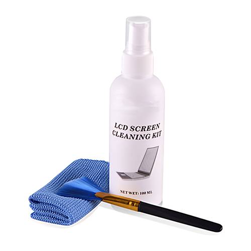 Taimi 3-in-1 Screen Cleaner Kit | With Microfiber Cloth and Soft Brush - Multi-Option, Whether for Quick Cleaning | Or Cleaning and Electrostatic Protection from Dust and Fingerprints.