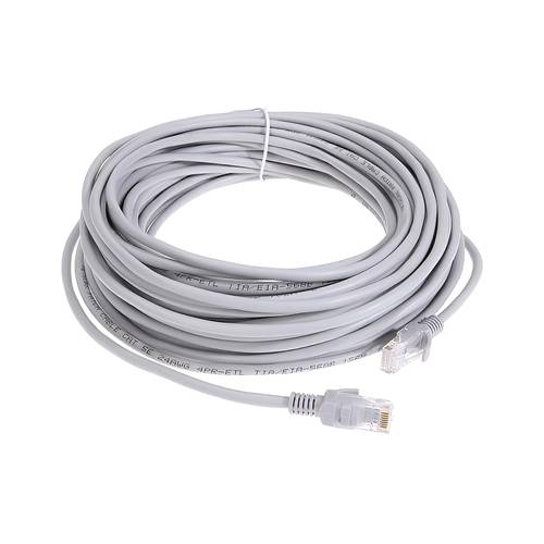 كيبل شبكة CAT5 إيثرنت عالي السرعة للإنترنت والشبكات - 30 متر