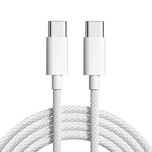 USB-C to USB-C SuperSpeed ​​60W PD Cable - 2m - White