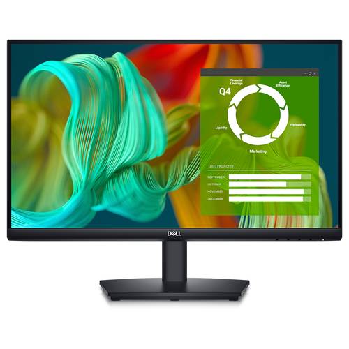 Dell E2424HS 24-inch 1080p Full HD LCD Monitor with 60Hz, HDMI, DP 1.2, VGA, VESA Mount, Ideal for Office Work - Black