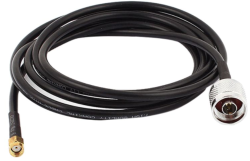  تايمي كابل ذكر بموصل SMA لموجه الشبكات 15متر طراز RG58