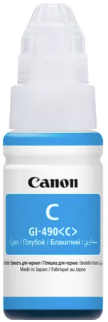 Canon 490 C  Ink Bottle Cyan