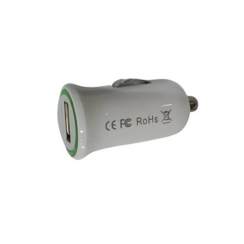  Fast car charger with  usb micro cable  - white/orange