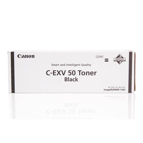 كانون خرطوشة حبر ليزر C-EXV 50 اصلية جودة عالية 17,600 صفحة - أسود