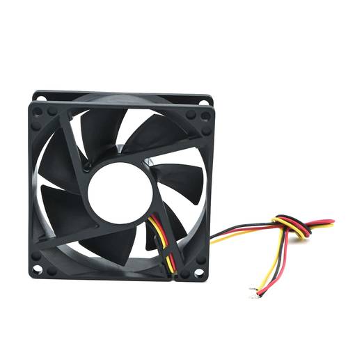 Fielect 24V DC Brushless Cooling Fan 80x80x25mm Mini Bearing Cooling Fan Computer Case Cooling Fan, 0.14A