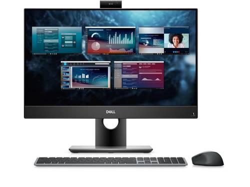 جهاز  ديل اوبتيبليكس 7490 All-in-One مقاس الشاشة 23.8 انش بمعالج Core i5 رام 16 جيجابايت وهارديسك 500جيجابايت جيل عاشر بنظام تشغيلWindows 10 Pro  مع ماوس وكيبورد-210-AYVV 