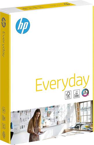 ورق a4 من HP للاستخدام اليومي بجودة عالية لكل احتياجات الطباعة 210×297 ملم 500 ورقة