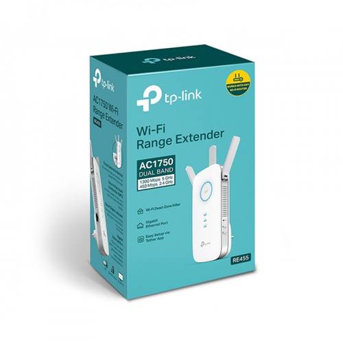 TP-LINK RE450 AC1750 Wi-Fi Range Extender 450 Mbps White