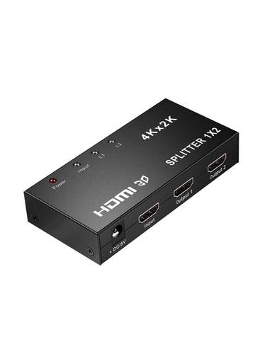 1x2 HDMI Switch Splitter HDMI Port Auto Switcher Support 3D Full HD 1080P for pc HDTV DVD HD PS3