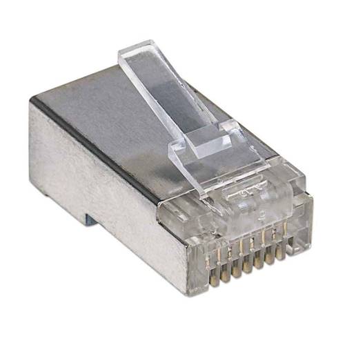 تايمي موصلات CAT6 - RJ45 معدني - 100 قطعه 