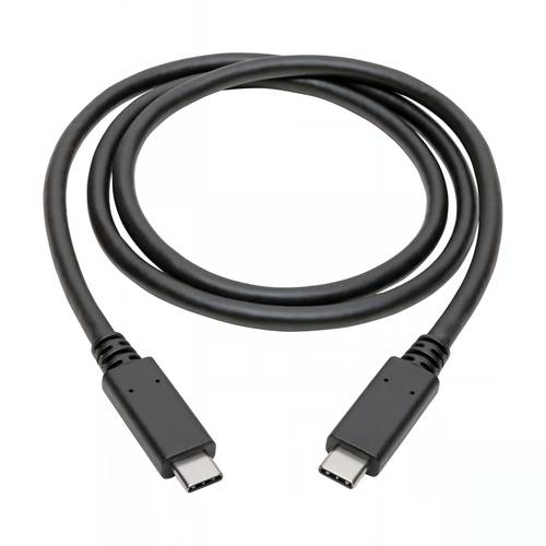 High-Speed ​​USB-C to USB-C Charging and Data Cable for Smartphones, Laptops, and Other USB Type-C Devices - 1.8m - Black